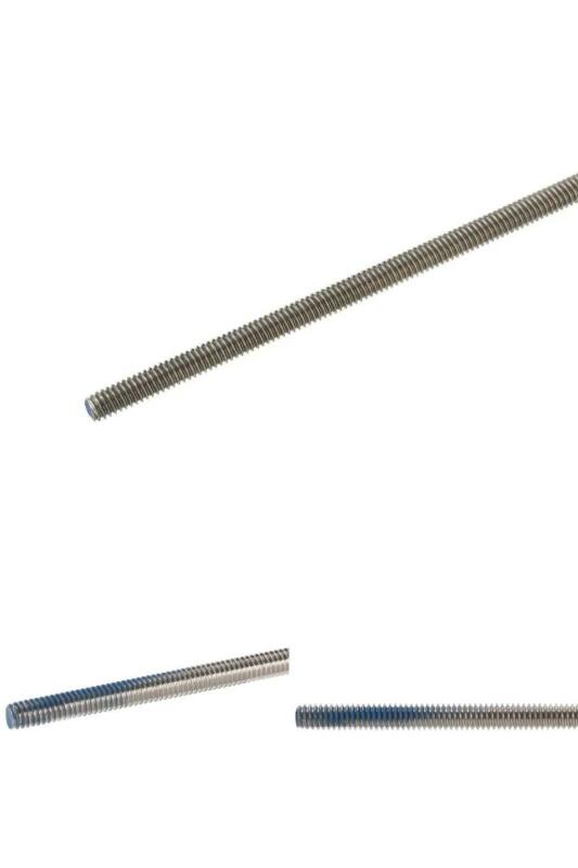 Fine Pitch M6M8M10 M12/14/16/18/20*250mm A2 304 Stainless Full Threaded Rod Bar 